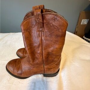 Men size 9 Ariat Tan Leather Men's Western Boots